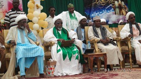 Ghadeer ceremony in Zaria 2015 day 3